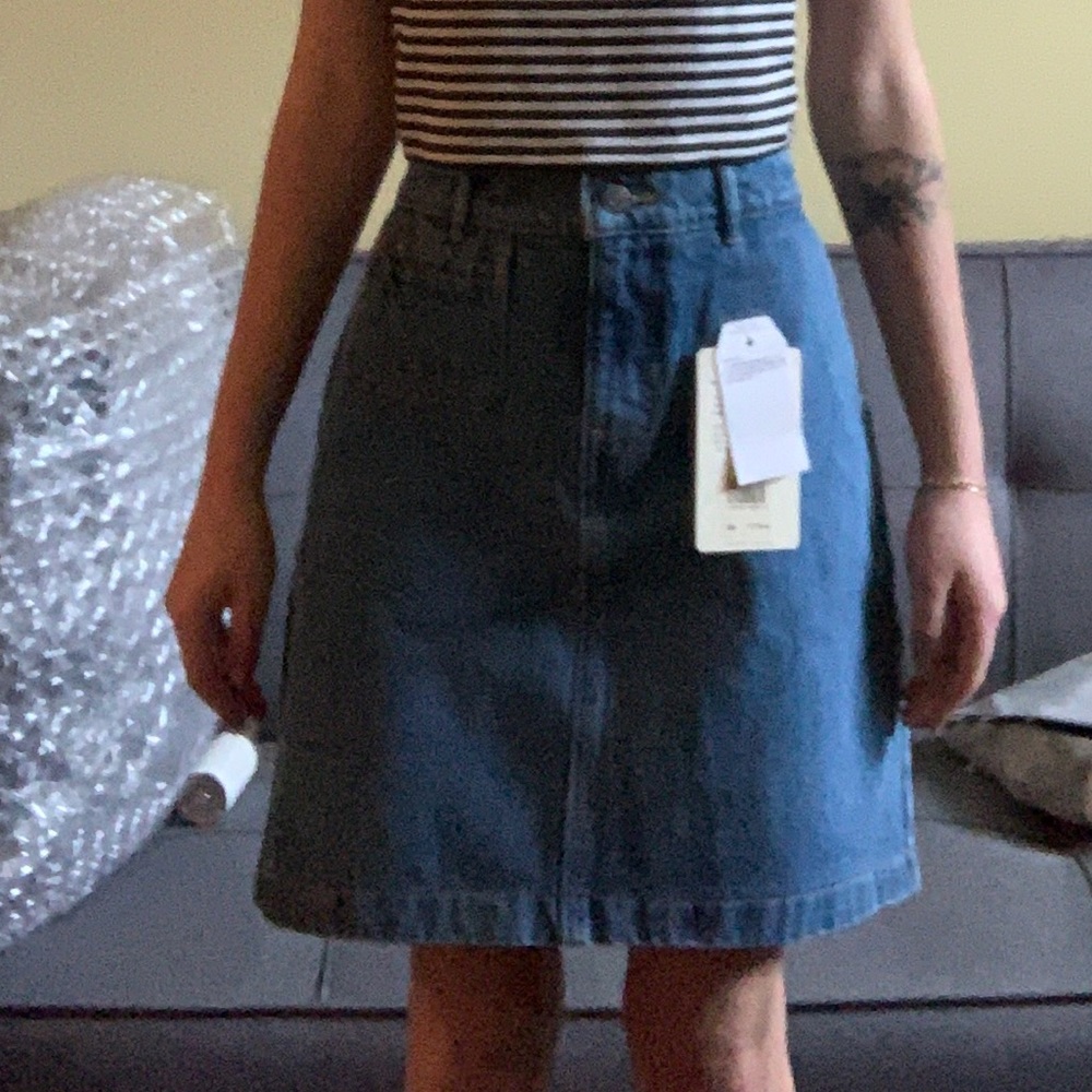 Levi's Orange Tag Denim Skirt